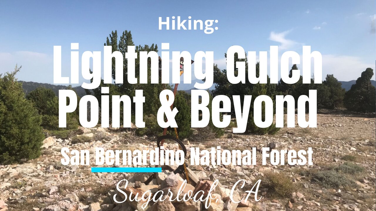 Hike #39: Lightning Gulch Point & Beyond, San Bernardino Mountains, Sugarloaf, CA