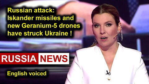 Russian attack: Iskander missiles and new Geranium-5 drones have struck Ukraine!