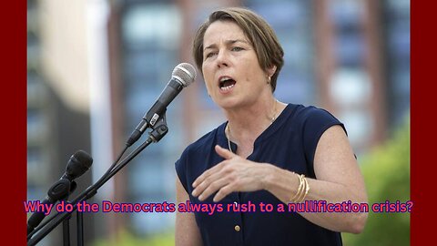 Mass Gov Maura Healey channels her inner George Wallace for more nullification