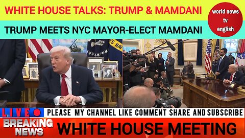 Mamdani Visits Washington for Trump Talks