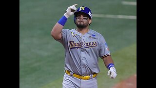 Eliézer Alfonzo Jr. sacudió su segundo cuadrangular de la temporada