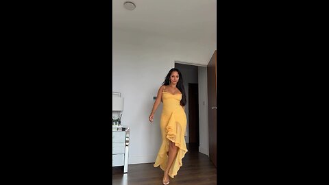 YELLOW dress 1 or 2...#haul