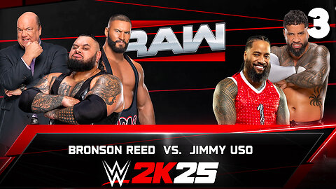WWE 2K25 Raw October 13th 2025 - Match 3: Welcome to BEATDOWN CITY!