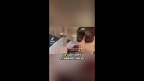 Brutal true prison stabbing — eyewitness reaction to a close-range attack and the chilling aftermath