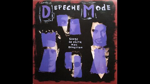 Depeche Mode - Songs Of Faith And Devotion (UK) 1993 LP