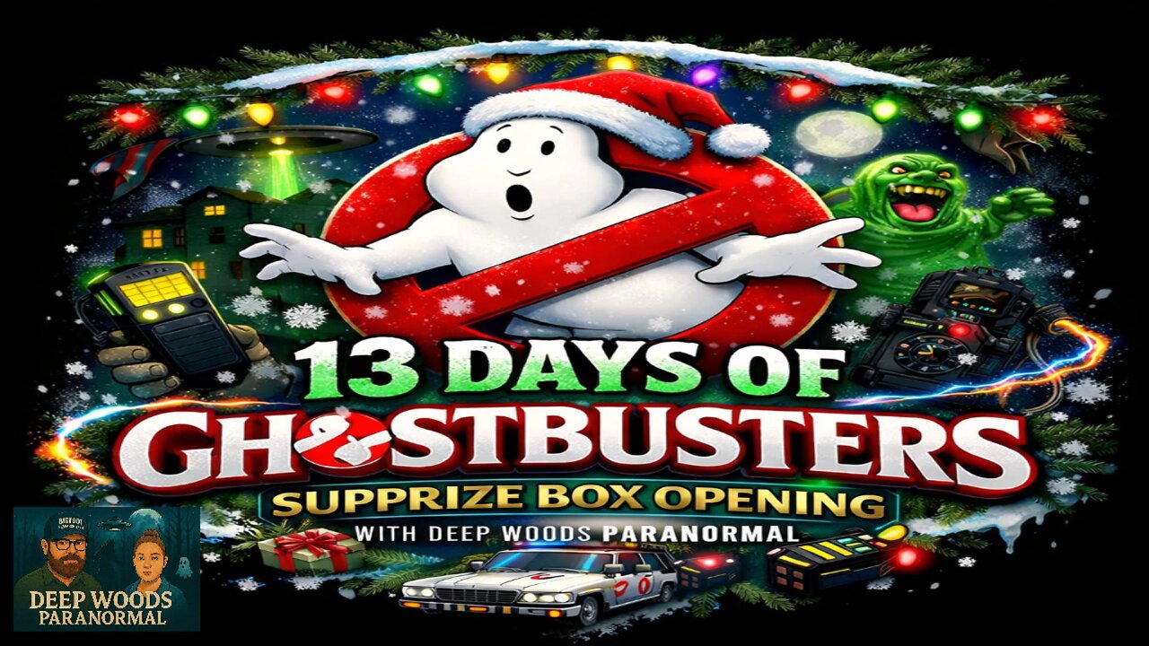 13 Days of Ghostbusters | Christmas Ghost Hunting Surprise Boxes.