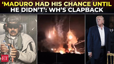 Maduro's ‘come get me’ didn't age well; WH taunt Venezuelan leader, ‘He had his chance, until…’