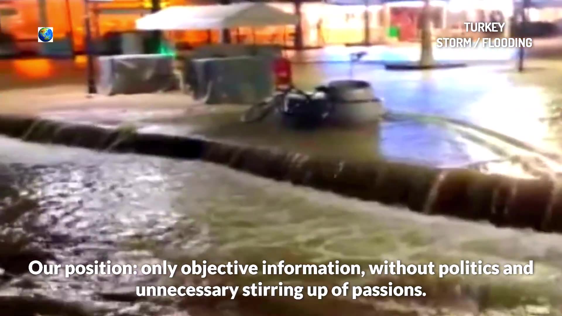 Une tempête hivernale méditerranéenne a provoqué dimportantes inondations en Turquie