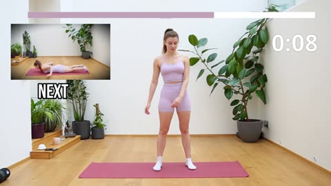 12 MIN FULL BODY HIIT for Beginners - No Equipment, No Talking Home Workout