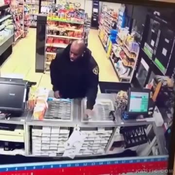 Niggers attempt to rob convenience store. Security stops them.