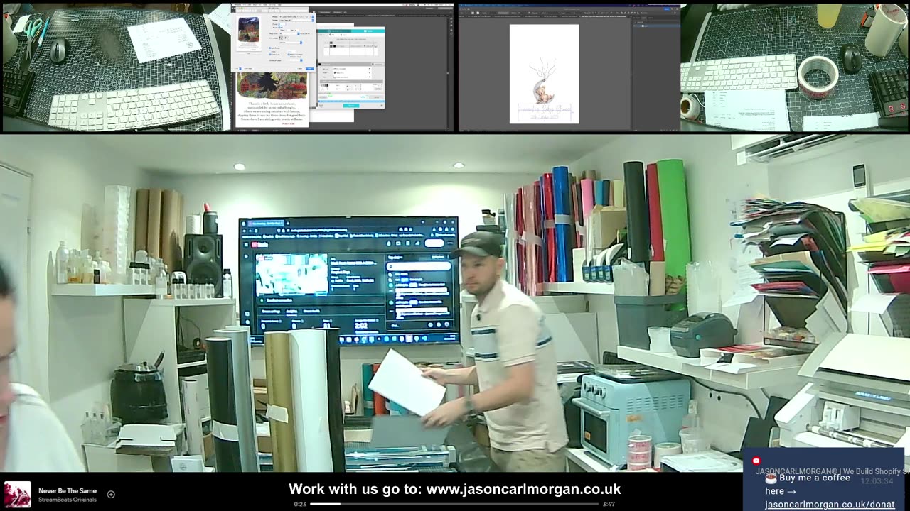 Work From Home With A £3M+ Dropshipping Supplier (LIVE STREAM Watch Us Work With Music & Chat)