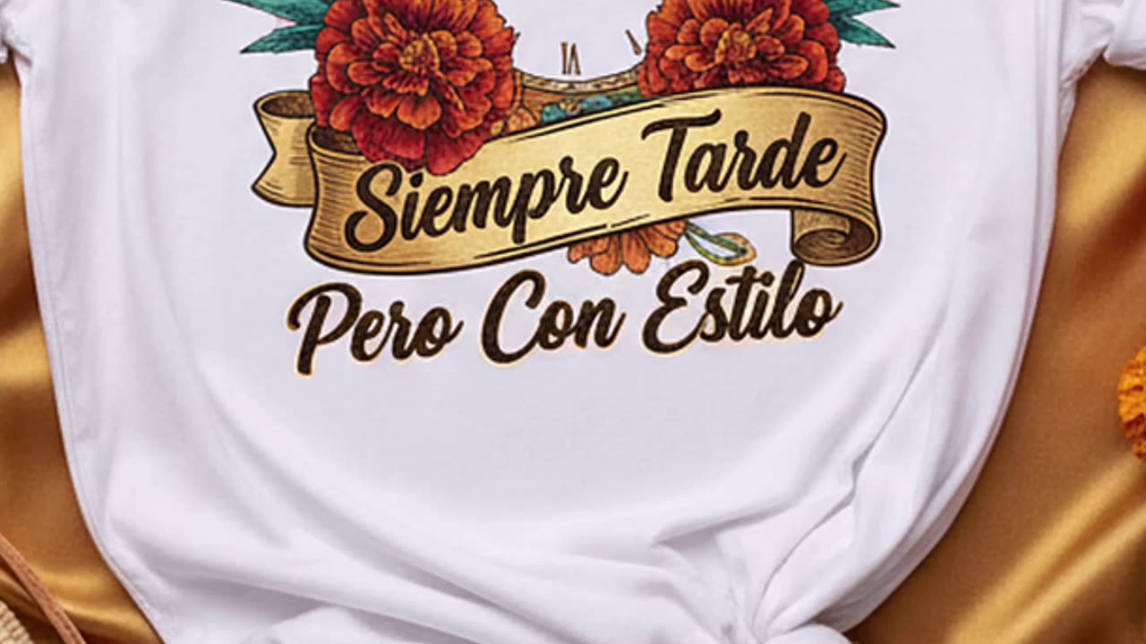 ¿Siempre llegas tarde pero con flow? Esta camisa fue hecha para ti #modaurbana #estiloúnico