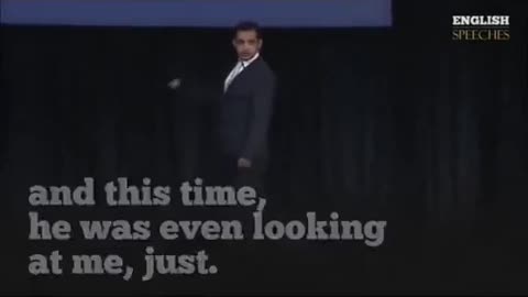 The power of your word! Brilliant speech, isn't it?