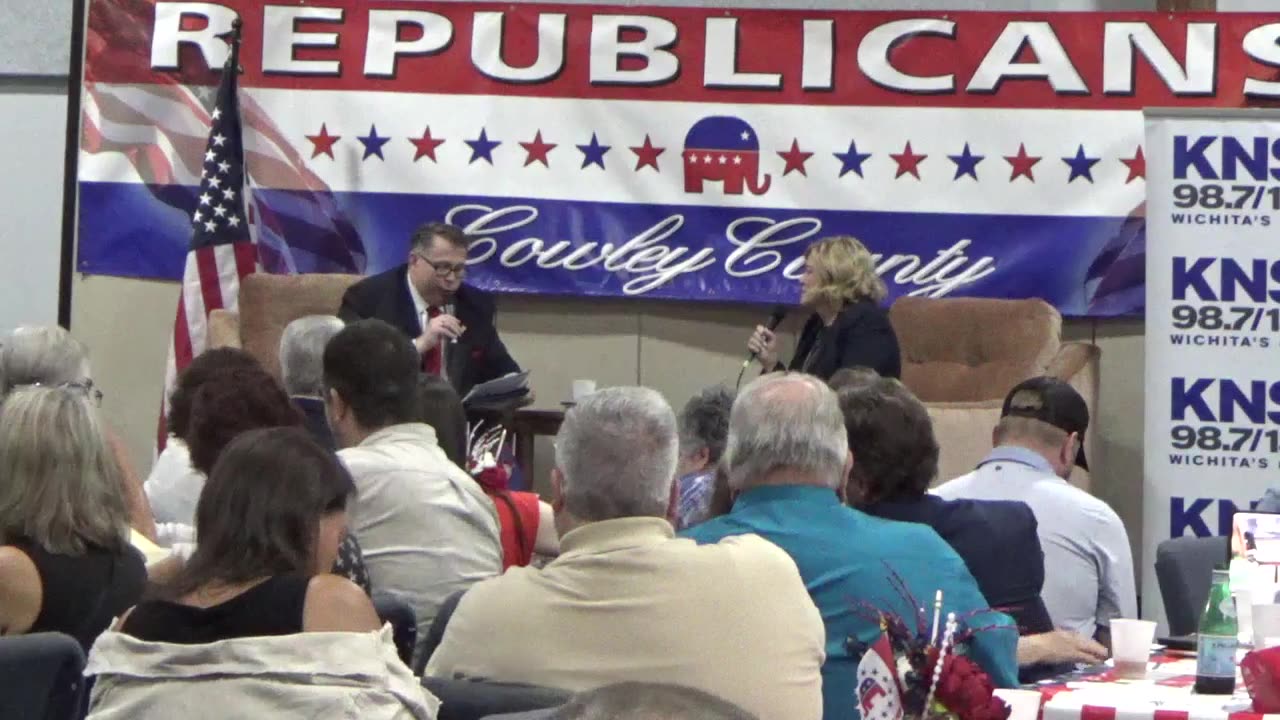 Charlotte O'Hara on Party Unity - Winfield, KS