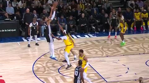 Wemby Scores! 🔥 First Basket in France! Spurs vs. Pacers