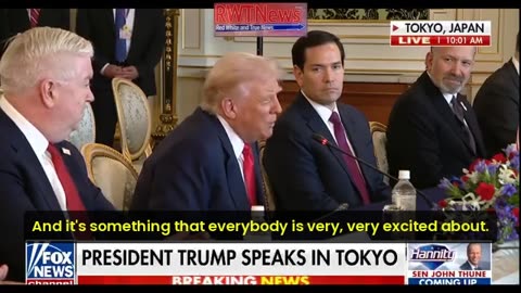 Mr. President Trump Speaks In Tokyo, Japan. (CC)