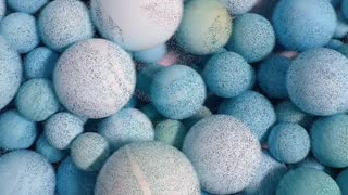 20251014-06 Natural Original Turquoise Barrel Beads Round Solid