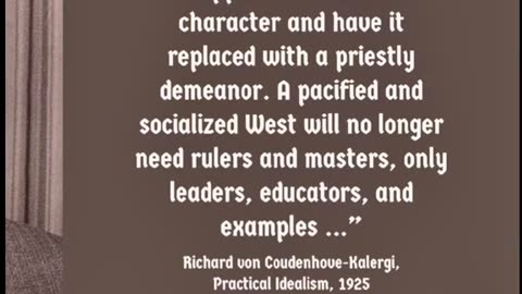 The Kalergi plan is NOT “a far right conspiracy”