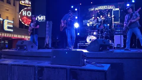 Tony Marquez Band - Live at The Fremont Street Experience Las Vegas, NV 10/6/25