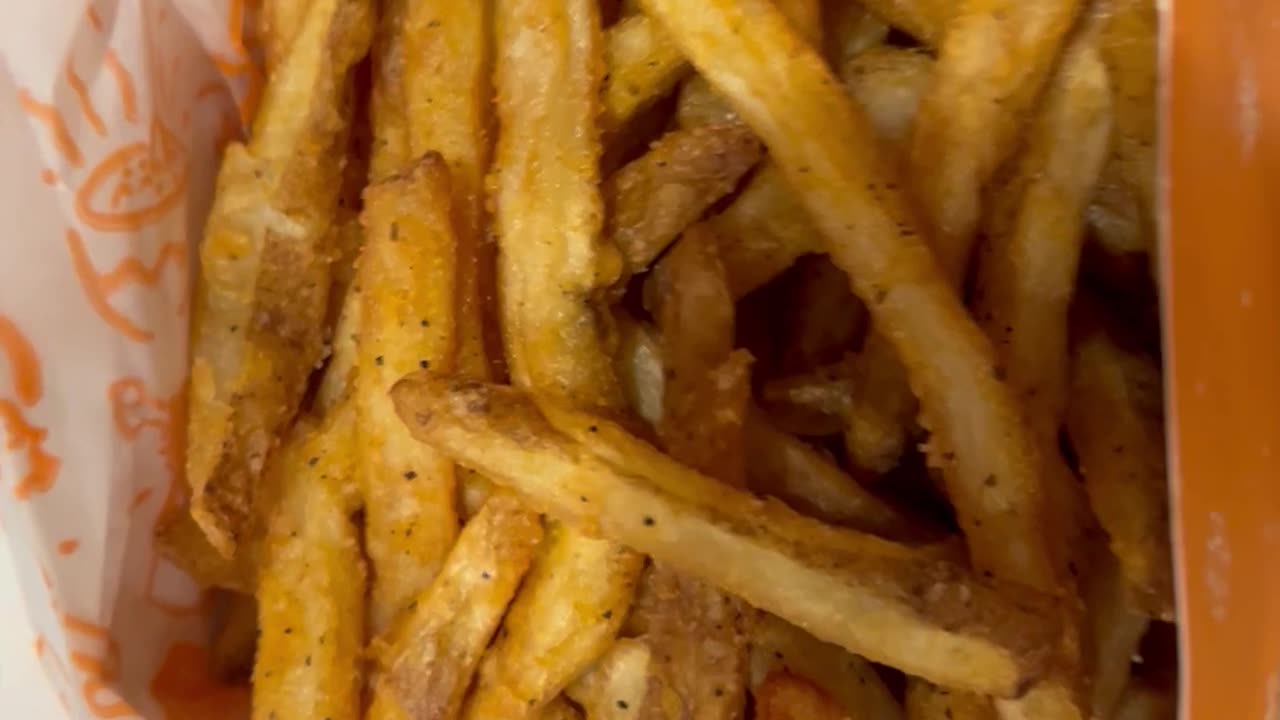 Always a good time for Cajan Fries and Rice and Beans at Popeyes! OH!