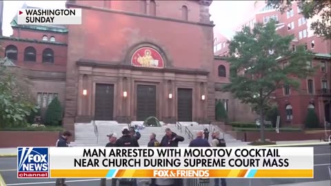 Lefty maniac Louis Geri threatened to detonate a tent filled with 200 explosives outside DC church.