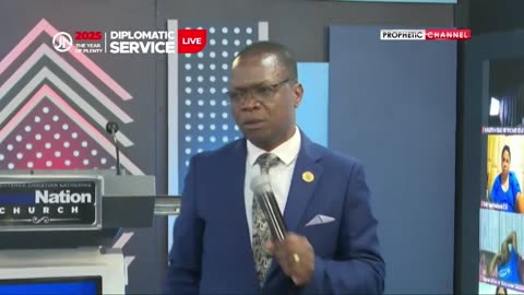 Diplomatic Service LIVE - ECG - The Jesus Nation Church - Prophet Shepherd Bushiri - 1.12.2025