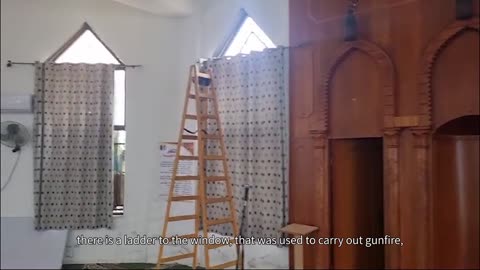 Attached is footage from the search conducted in the Jabriyat Mosque on the