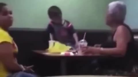 Young Boy Throws Gang Signs, Spits on His Mom & Tries to Hit Grandma—What’s Going On?