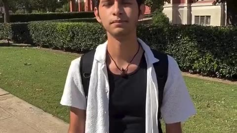 Woke liberal student was caught STEALING Turning Point USA signs at the University of Oklahoma..