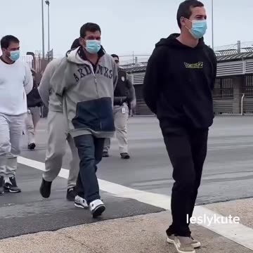 ⚠️ ICE and Border Patrol PERP WALK Illegal Aliens right back into Mexico