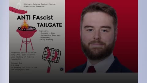 UVA scholarship recipient shares planned 'antifascist' flag-burning tailgate protesting Trump