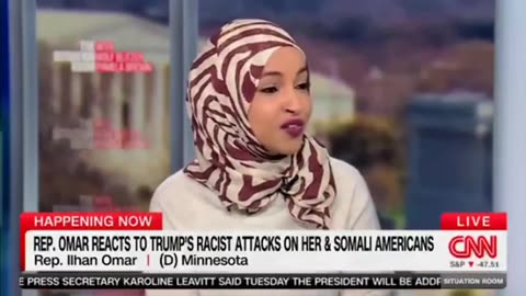 Somali Rep Ilhan Omar tries to hype up her savage loser people