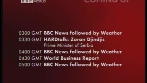 BBC World Business Report BBC September 11, 2001 345am-400am BST