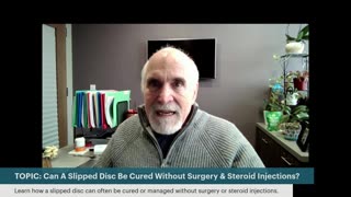 [STREAM] Can A Slipped Disc Be Cured Without Surgery & Steroid Injections?