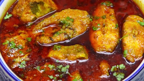 Masala Fish Curry | Village Style Fish Curry Recipe | Machli Ka Salan | Rohu Fish Curry