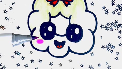 🍩🌸✨ White Flower Donut • Cozy Kawaii Aesthetic Vibe 🤍