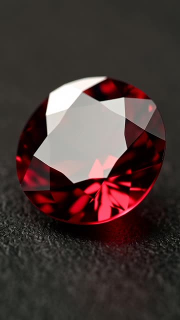 Blood Red Ruby Gemstone