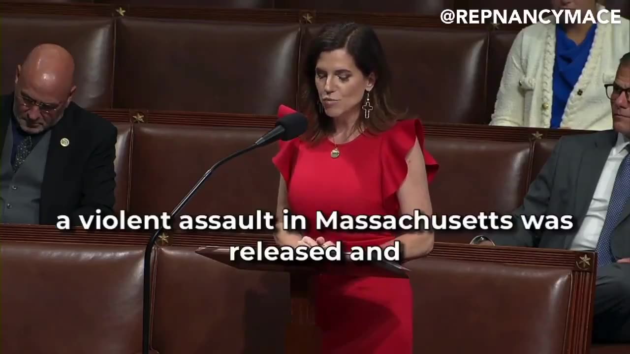 Nancy Mace exposes 158 Dems voting against deporting illegal s*x crime convicts.