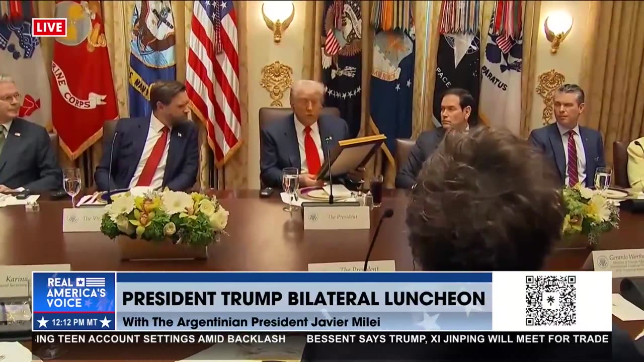 MILEI NOMINATES TRUMP FOR NOBEL PRIZE