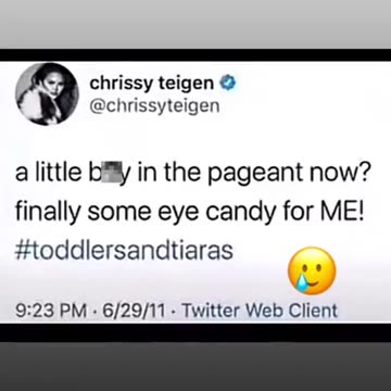 60 000 DELETED perverted Tweets from Chrissy Teigen
