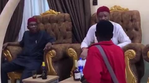 This boy is immensely talented. This is a form of very old Igbo minst..