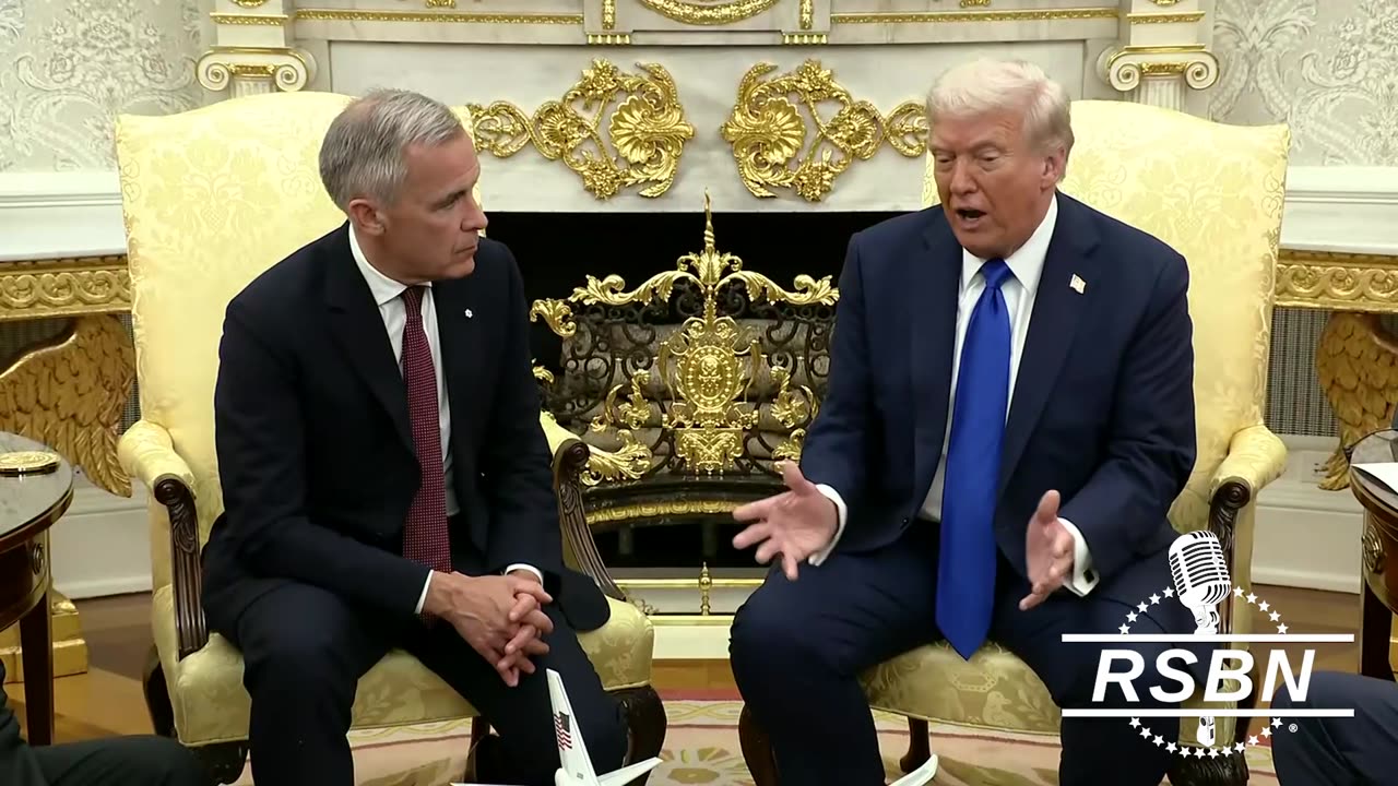 WATCH: Pres. Trump Participates in a Bilateral Meeting With the Prime Minister of Canada - 10/7/25
