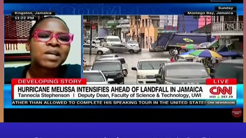 Storm Alert N18G: Hurricane Melissa Nears Jamaica with Powerful Winds | LIVE Update #News