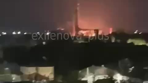 🔥Klintsy, Bryansk region, reports a missile attack on a thermal power plant. 
