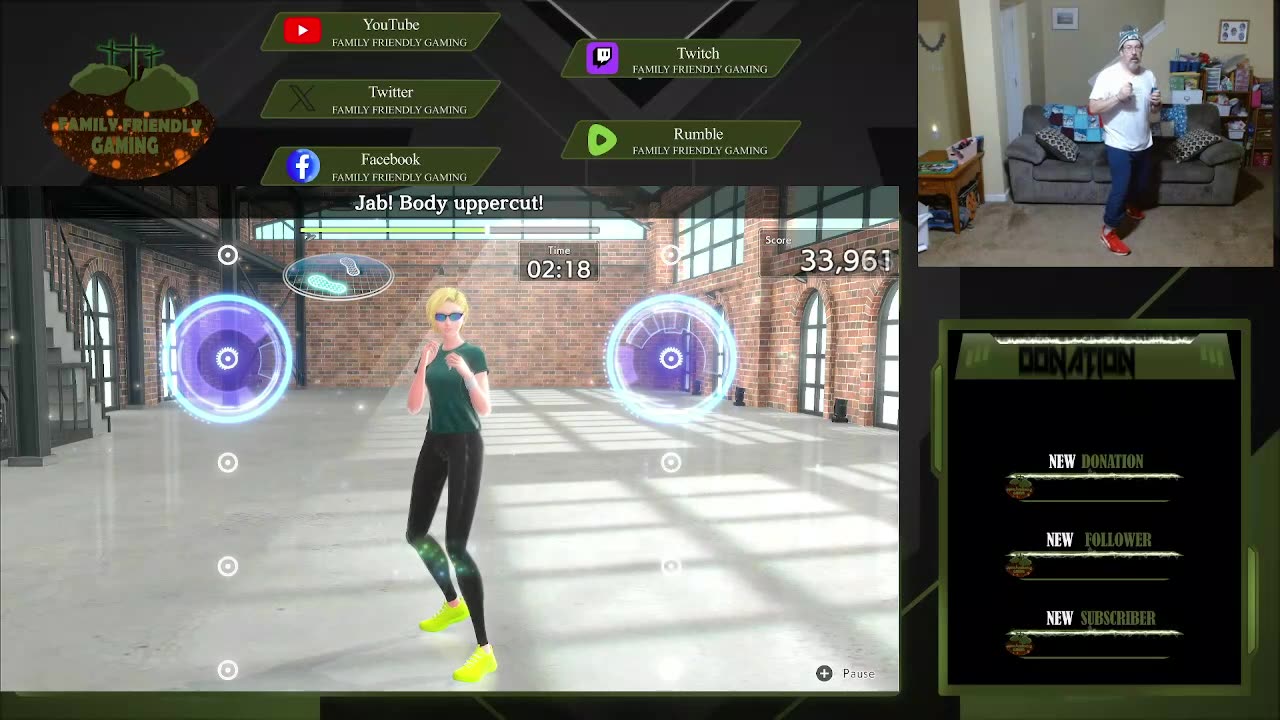 Fitness Boxing 3 Lower Body Shape Combo