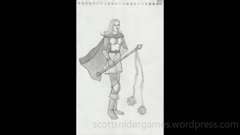 Paladin Pencil Sketch Video #2 (10-17-2025)