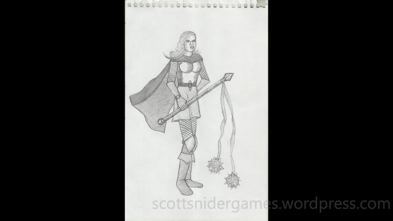 Paladin Pencil Sketch Video #2 (10-17-2025)
