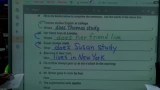 11.2.25 Present Simple Verbs Verbos presents simples