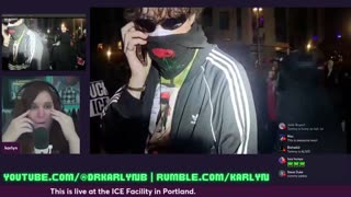 LIVE ANTIFA PROTEST / RIOT COVERAGE AT ICE IN PORTLAND