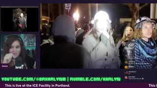 LIVE ANTIFA PROTEST / RIOT COVERAGE AT ICE IN PORTLAND